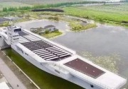 上海驚現(xiàn)巨型“光伏航母”？光伏越來越帥氣！