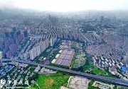 空中俯瞰全國最大污水處理廠光伏發(fā)電項目(組圖)