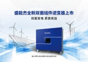 盛能杰全新雙面組件逆變器上市