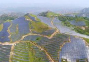 懷來建設奧運廊道上的光伏電場