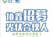 協(xié)鑫：招募光伏合伙人