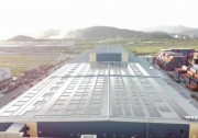 東方日升210+鋼邊框組件助力寧波倉儲物流園加速綠色轉(zhuǎn)型