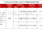 540W+組件2.0286元，晶科擬中標廣東省電力開發(fā)2022年第四批組件采購