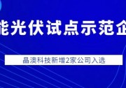 工信部智能光伏試點(diǎn)示范企業(yè)！晶澳科技新增2家公司入選