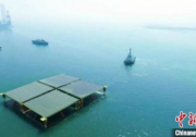 國內(nèi)首個半潛式海上漂浮式光伏發(fā)電平臺交付